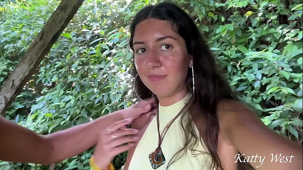 Tourist lost in the jungle and stumbled upon a savage who fucked her