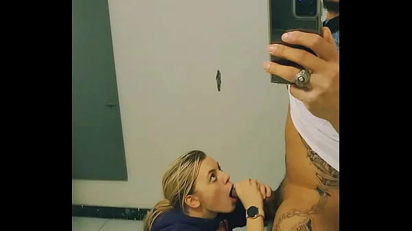 Snuck Barely Legal Teen Blonde into BLM Club and Fucked Her in the Women's Bathroom